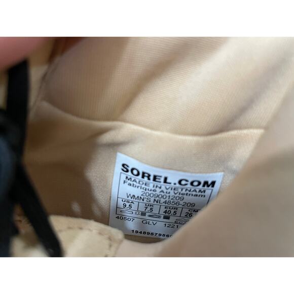 Sorel Women's Ona 503 Mid High-Top Sneaker Suede Textile Upper Size 9.5 NIB - Picture 11 of 13